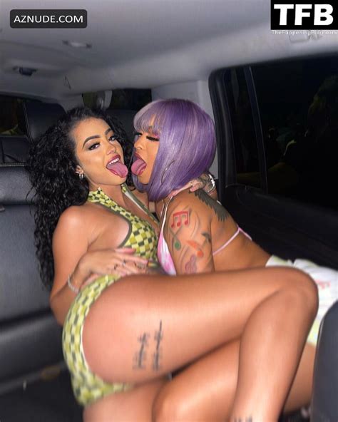 Malu Trevejo Sexy Poses Showing Off Her Hot Tits And Ass With Mama