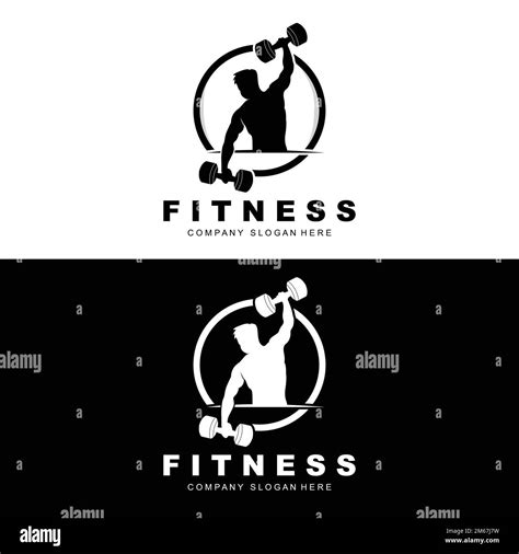 Gym Logo Fitness Logo Vector Design Suitable For Fitness Sports