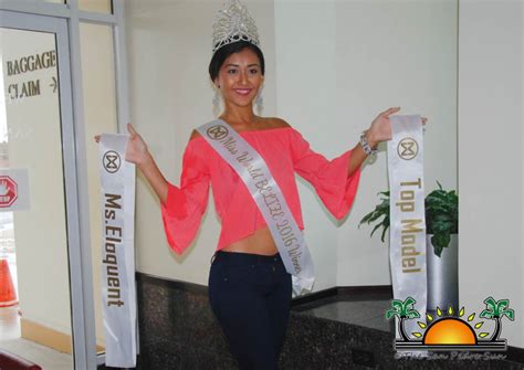 iris salguero to represent belize in miss world pageant the san pedro sun