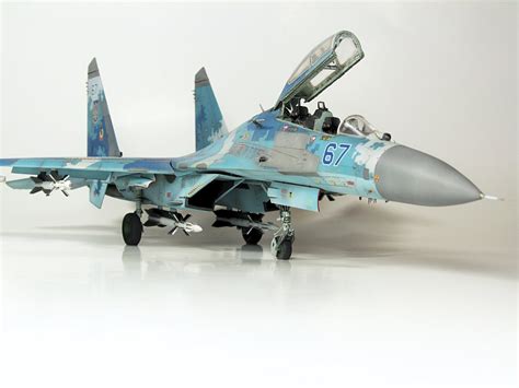 Su 27ubm 1 Flanker C Ukrainian Af 172 Trumpeter Ready For