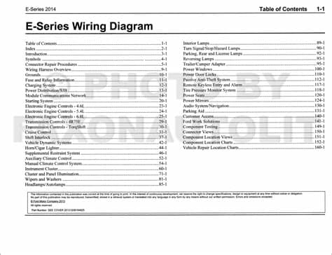 2014 Ford Econoline Wiring Diagram Manual Original Van ...