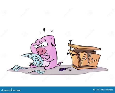 Cerdo Práctico Stock De Ilustración Ilustración De Armario 13251406