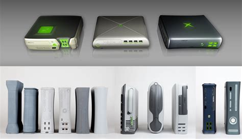 Early Xbox 360 Concepts Rindustrialdesign