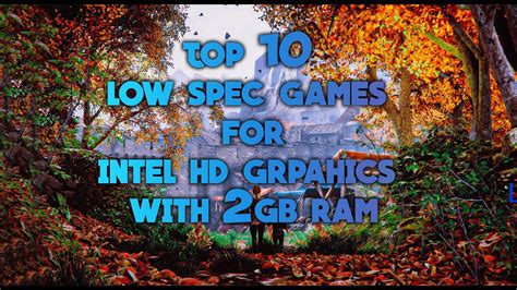 Top 10 Low Spec Games For Pclaptop 2023 Core I3 2gb Ram Intel Hd