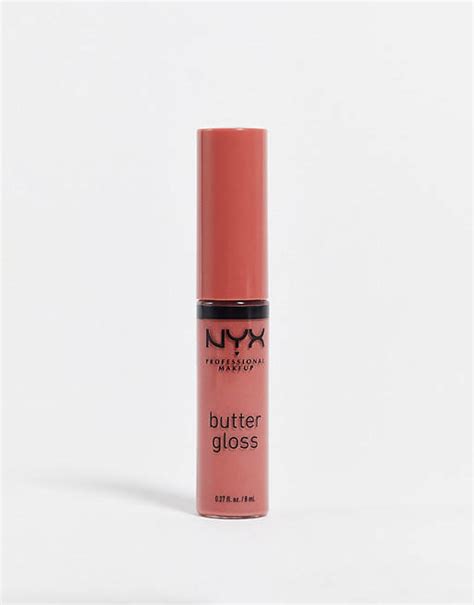 Nyx Professional Makeup Butter Gloss Lip Gloss Bit Of Honey Asos