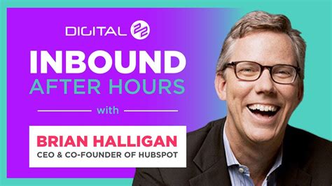 The Future Of Inbound Marketing Interview Brian Halligan Ceo Hubspot Inbound After Hours