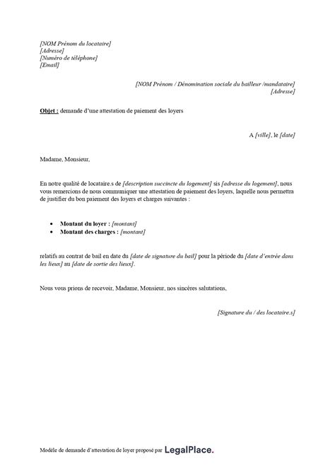 PDF attestation d hébergement word PDF Télécharger Download