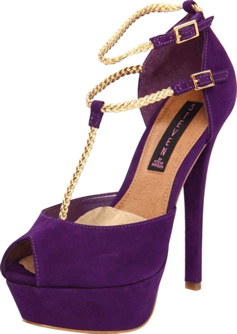 STEVEN By Steve Madden Women S Adalyn Heels Purple Heels Fashion Shoes