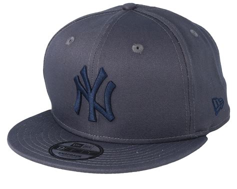New York Yankees Mlb 9fifty Greynavy Snapback New Era Cap Hatstorenl