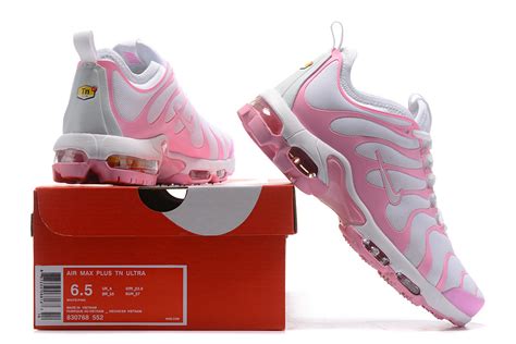 New Nike Air Max Plus Tn Kpu Tuned Pink White Women Running Shoes 830768 552 Sepsale