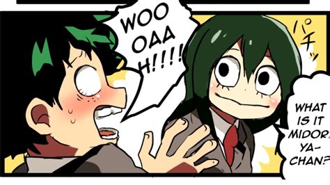 Mha Deku X Froppy