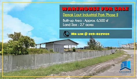 Warehouse Demak Laut Industrial Park Phase Ii Property Sarawak