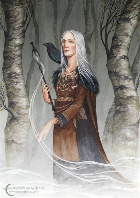 A Compendium Of Witches Volva By Natasailincic On Deviantart Fantasy