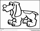 Coloring Bloodhound Dog Beagle Hound Printable Getcolorings Ginormasource Cute Animal Puppy Popular Found sketch template