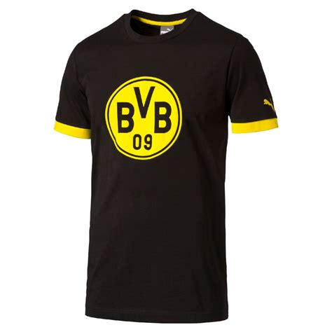 ✔ large choix ✔ nombreuses promos. PUMA Borussia Dortmund Badge T-Shirt | eBay
