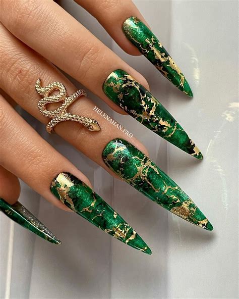 Fearless Stiletto Nails To Go Outside Your Box Hairstyle