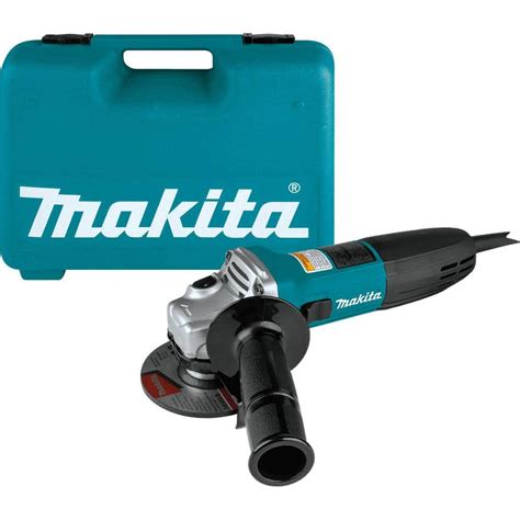 Makita 6 Corded 4 In Lightweight Angle Grinder With Grinding Wheel