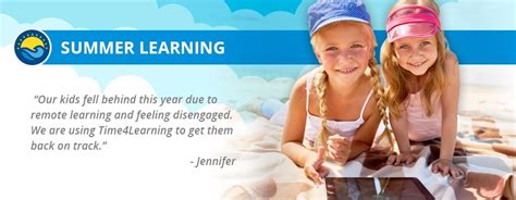 Online Summer Learning With Time4learning Time4learning