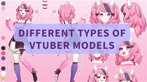 Different Types Of Vtuber Models