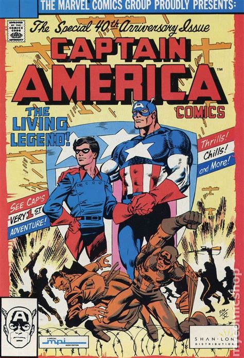 Captain America The Living Legend 1990 Shan Lon Variant