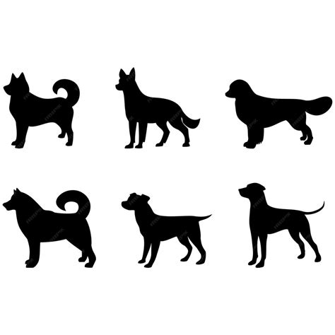 Premium Vector Dog Icons Pet