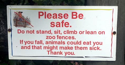 20 Funny Zoo Signs Which Probably Have Some Incredible Stories Behind Them