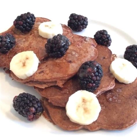 the body coach chocolate and blackberry protein pancakes ooooooosh get on these leanin15
