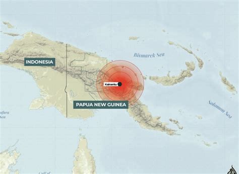 Powerful 76 Earthquake That Struck Papua New Guinea Leaves 4 Dead And