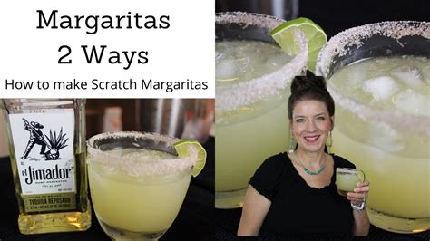 How To Make Margaritas Margaritas 2 Ways Lemon Lime Margaritas Cinco De Mayo Youtube