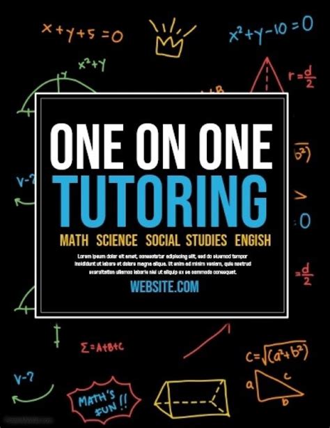 A Book Cover For One On One Tutoring Math Science Social Studies