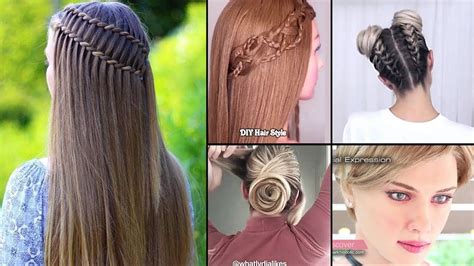 Madina, это ваша домашняя работа? Best 30 DIY Hairstyles You Can Do At Home - Easy Hairstyles Step by Step #9 - YouTube