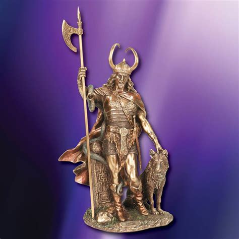 Loki Norse God Statue Costumes And Collectibles