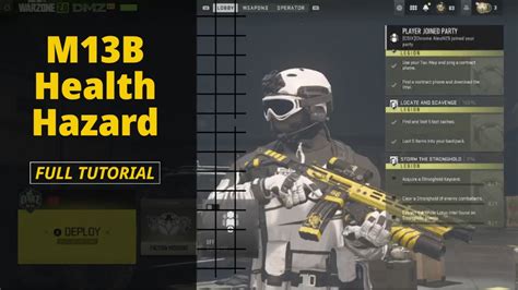 M13B Health Hazard - How to obtain and share! - YouTube