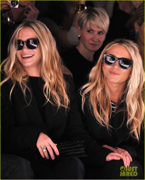 Mary Kate And Ashley Olsen Front Row At J Mendel Mary Kate And Ashley