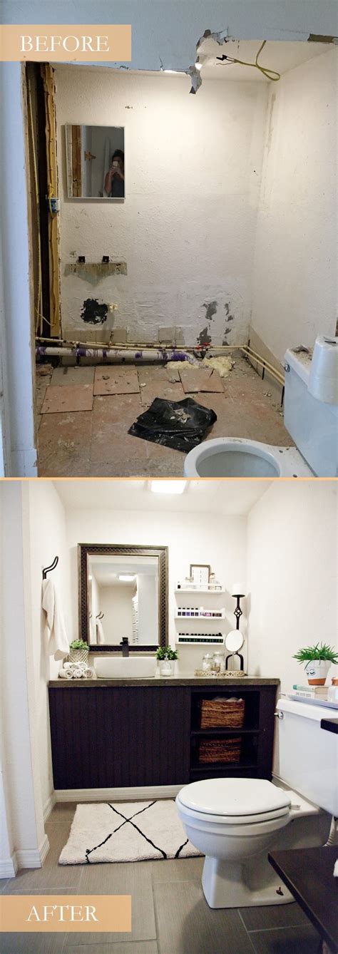 Our Studio Bathroom Remodel A Before And After Fresh Mommy Blog