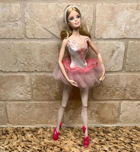 Mattel Barbie Ballet Wishes 2008 Blonde Ballerina Doll 25 99 Picclick