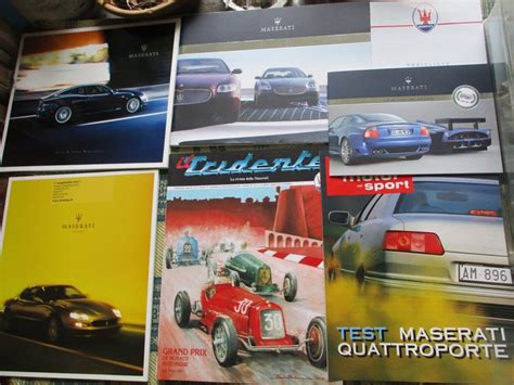 Brochures Catalogues Maserati Catawiki