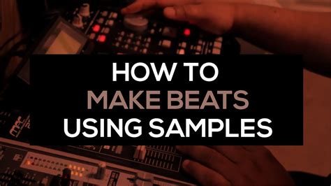 Beatmaking How To Make Beats Using Samples Youtube