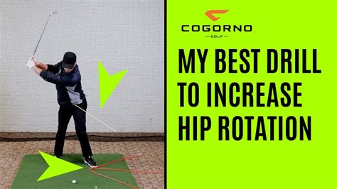Golf My Best Drill To Increase Hip Rotation Youtube