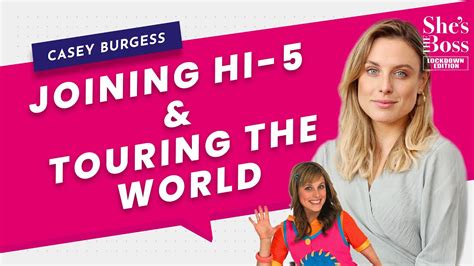Joining Hi 5 And Touring The World Ep18 Casey Burgess Youtube