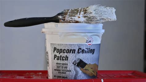 Many homeowners got rid of their popcorn ceilings in but many popcorn ceilings remain, and those that do need cleaning by now. Easy Fix - Popcorn Ceiling Patch Repair with Brush - YouTube