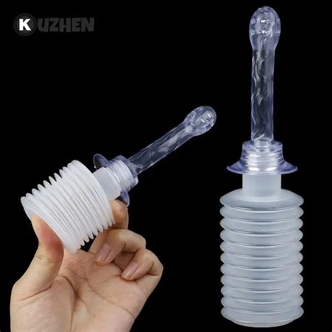 1PC Enema Rectal Syringe Vaginal Rinse Plug Anal Vaginal Shower Cleaner