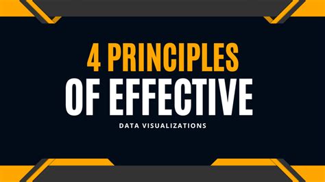 The 5 Key Principles Of Effective Data Visualizations By Hassan