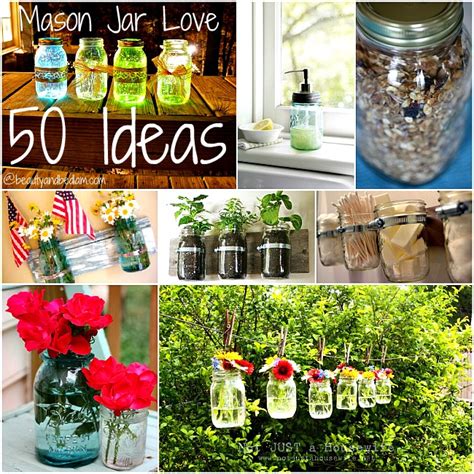 Ideas for Mason Jars, Mason Jar Ideas, How to Use Mason Jars for Decoration