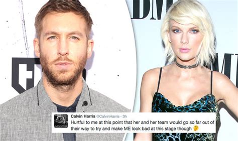 Calvin Harris Lashes Out At Hurtful Taylor Swift After She Confirms