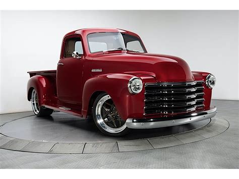 1952 Chevrolet 3100 Is A Muscle Pickup Truck With Camaro Genes