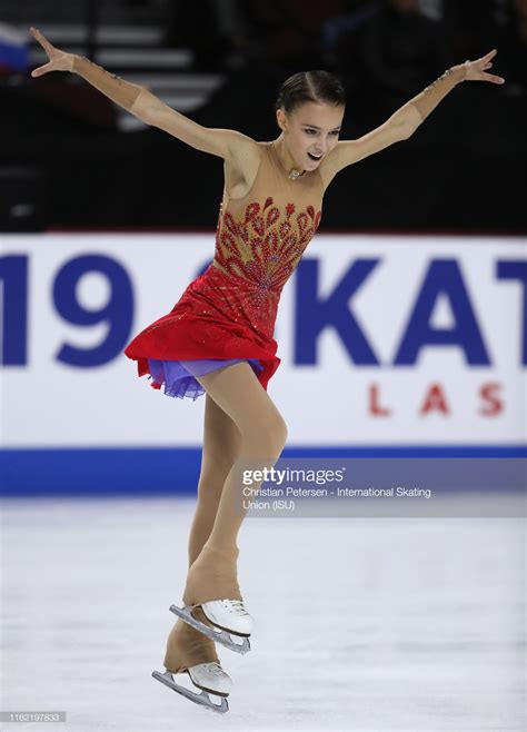 Fotografía De Noticias Anna Shcherbakova Of Russia Performs During