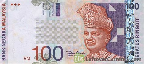 The maximum was reached on monday, 8 june 2020. 100 Malaysian Ringgit note 3rd series - Exchange yours for ...
