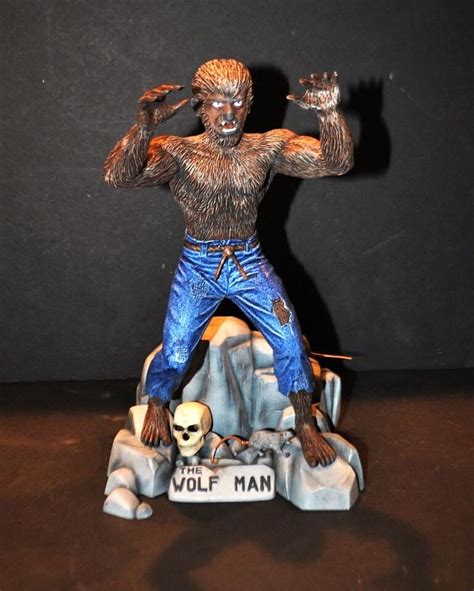 Wolfman Glow In The Dark Plastic Model Fantasy Figure Kit 18
