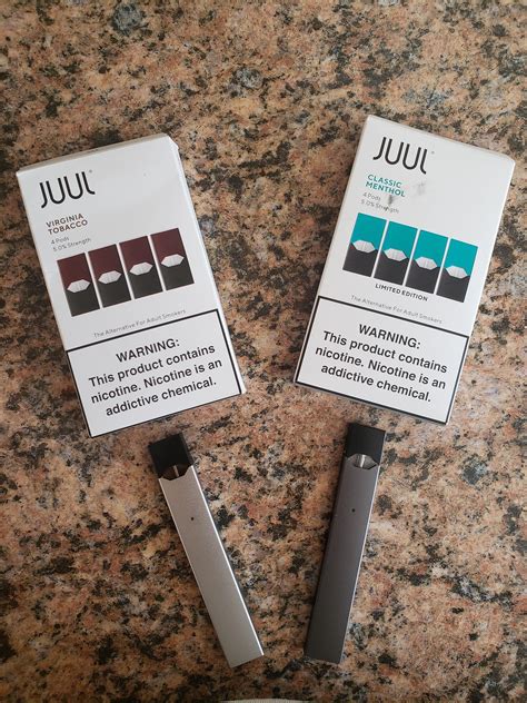 Buy Pods Get Silver Juul Free / Silver Juul Device Kit With Vaporizer Usb Charger Canada 